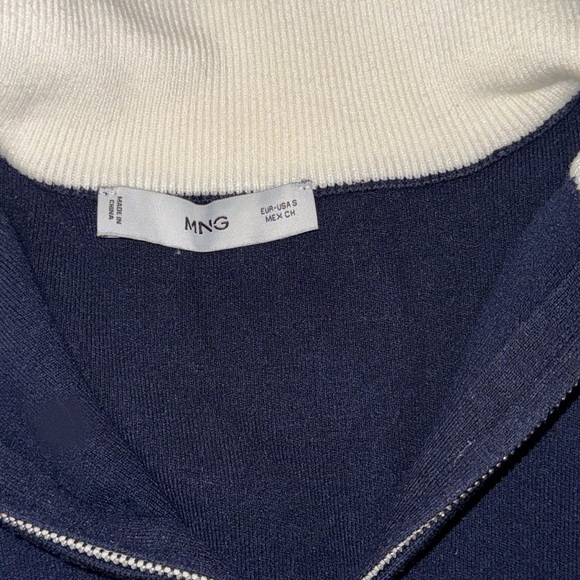 Mango Contrast Knit Sweater - Picture 8 of 8